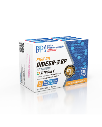 Omega 3 BP Optimum + Vit E 
