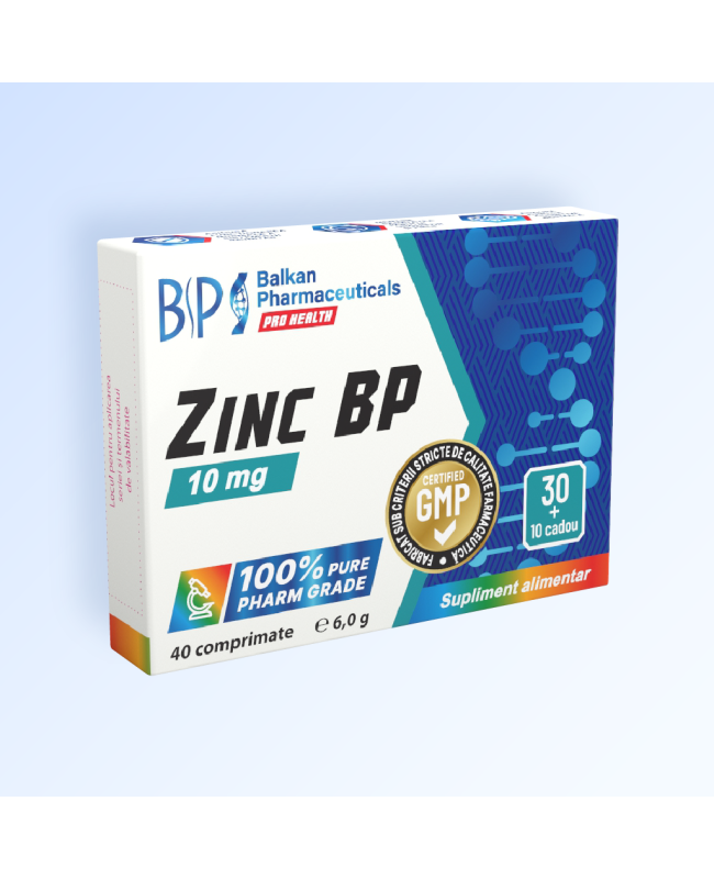 Zinc BP 10mg N30+10
