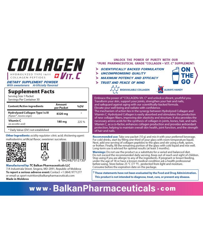Collagen + Vit. C N30